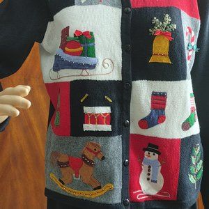Marisa Christina Classic Christmas Sweater Size Small